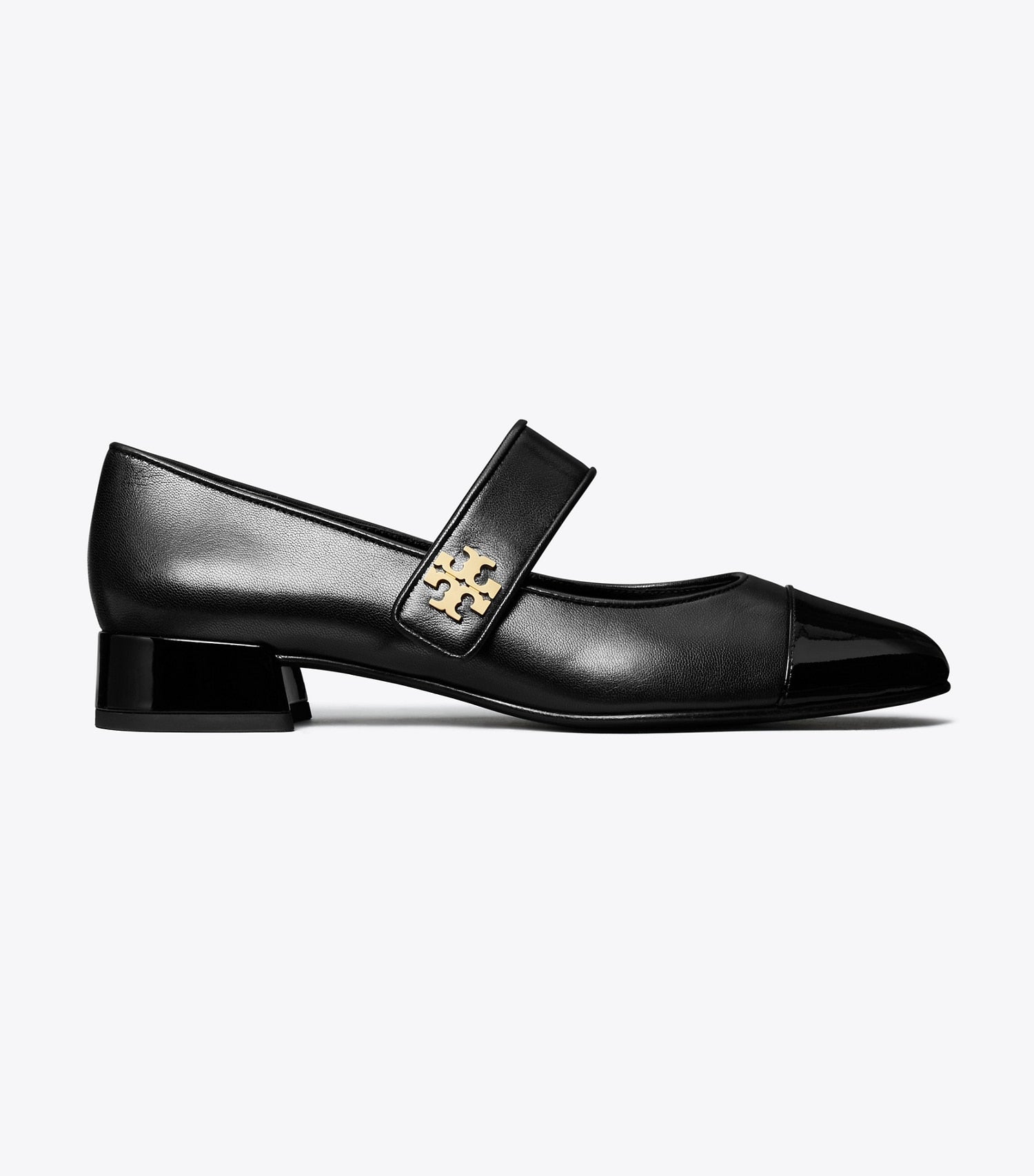 Tory Burch Cap-Toe Mary Jane - Perfect Black / Perfect Black