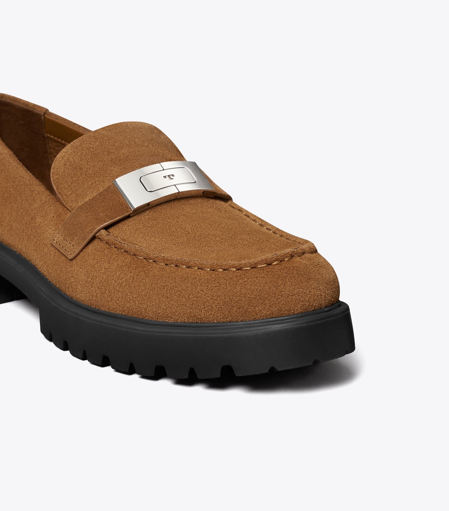 Tory Burch LeeLee Lug Loafer - Weathered Oak