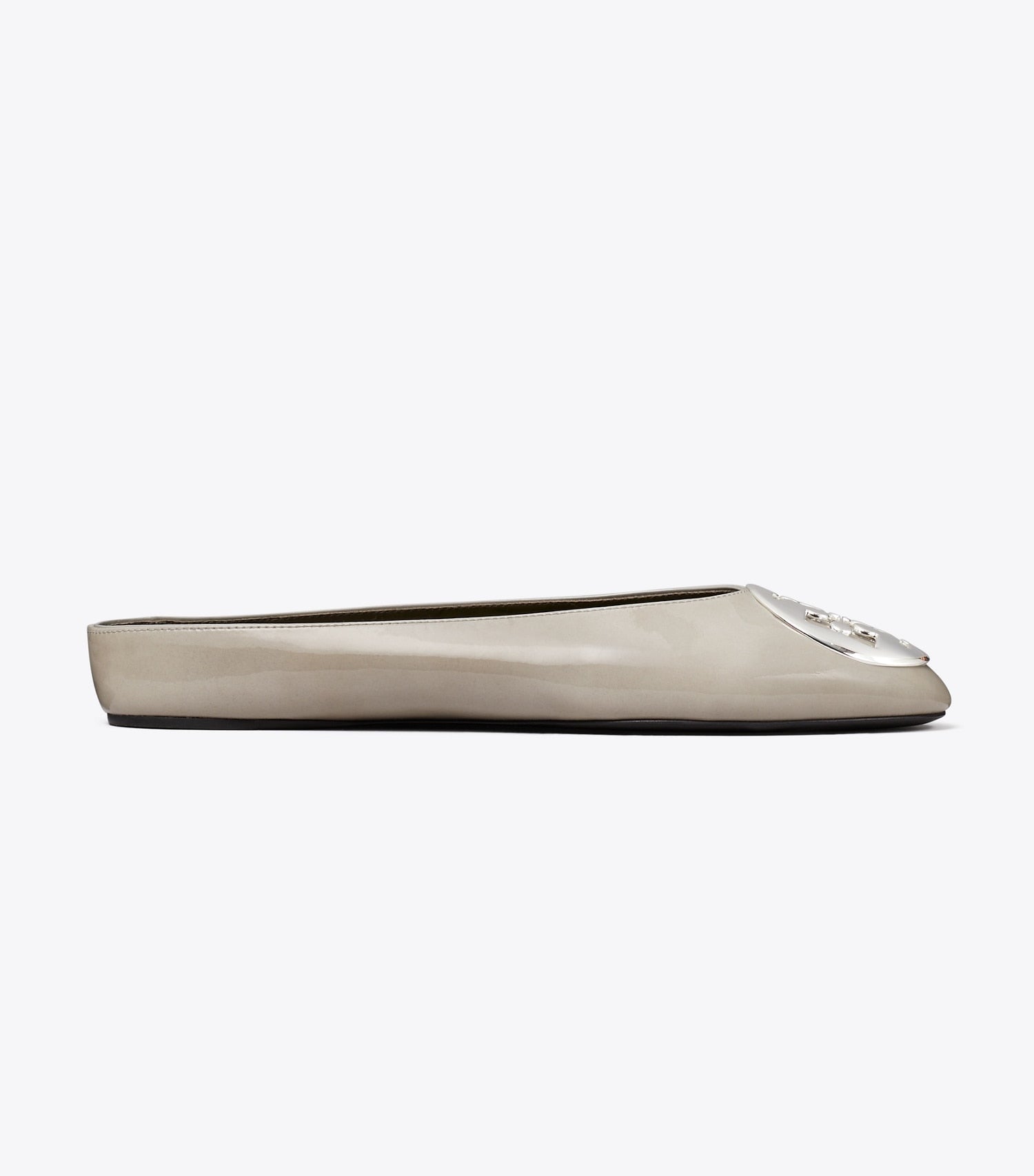 Tory Burch Reva Ballet Mule - Gray Clay