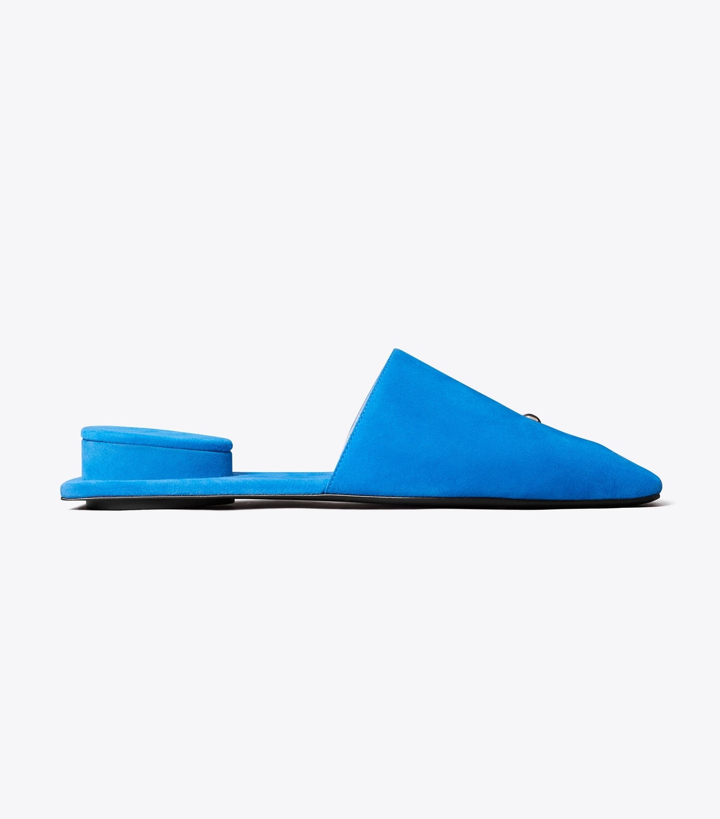 Tory Burch Pierced Mule - Deep Blue
