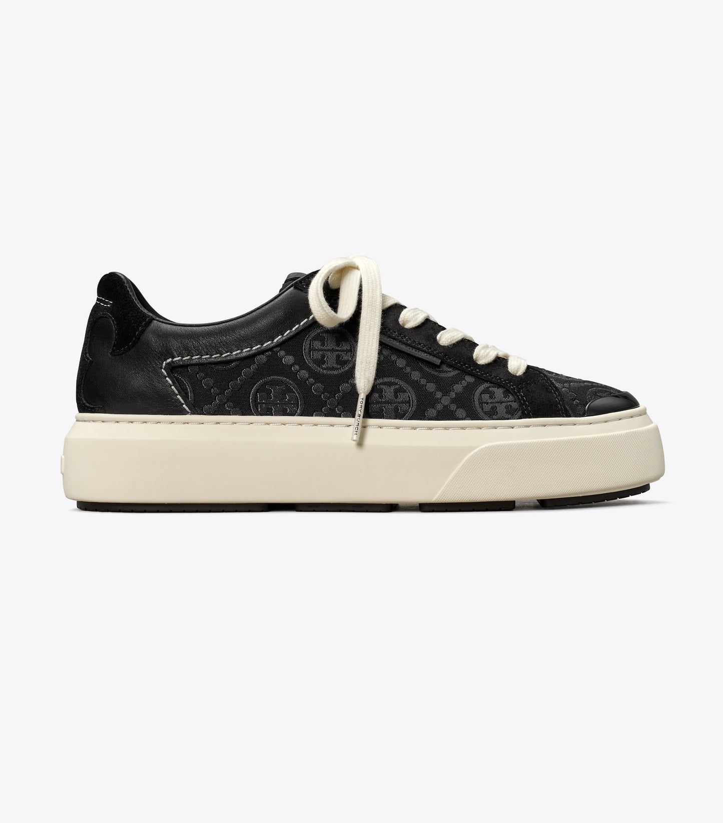 Tory Burch T Monogram Ladybug Sneaker - Inverted Black / Perfect Black