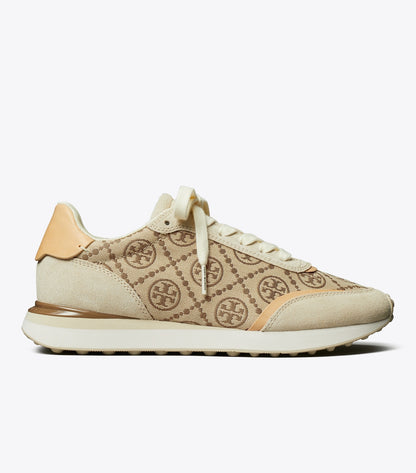 Tory Burch T Monogram Destiny Trainer - Hazel / River Rock