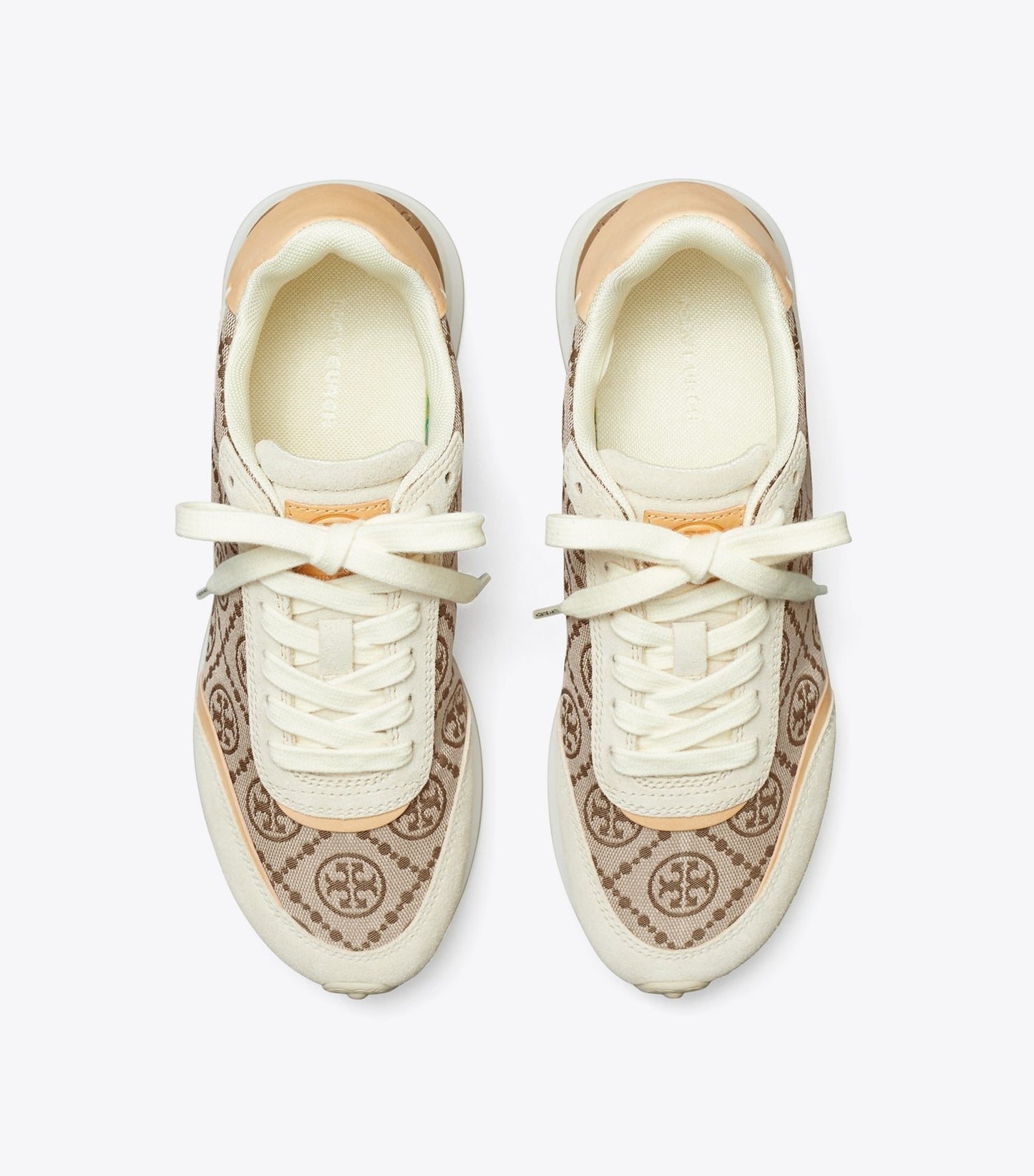 Tory Burch T Monogram Destiny Trainer - Hazel / River Rock