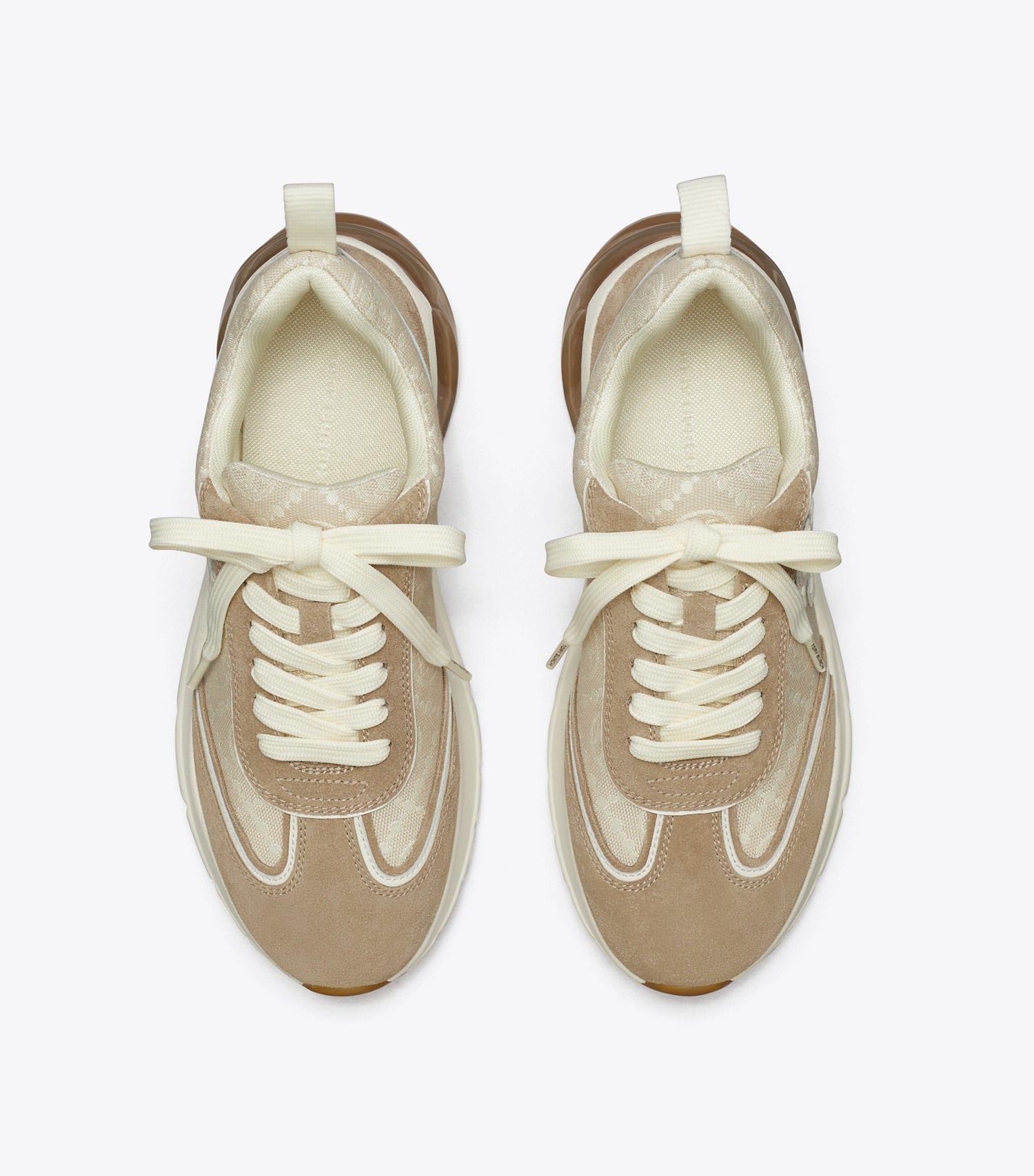 Tory Burch T Monogram Good Luck Trainer - Birch / Avola