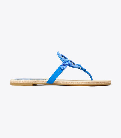 Tory Burch Miller Beaded Espadrille - Deep Blue
