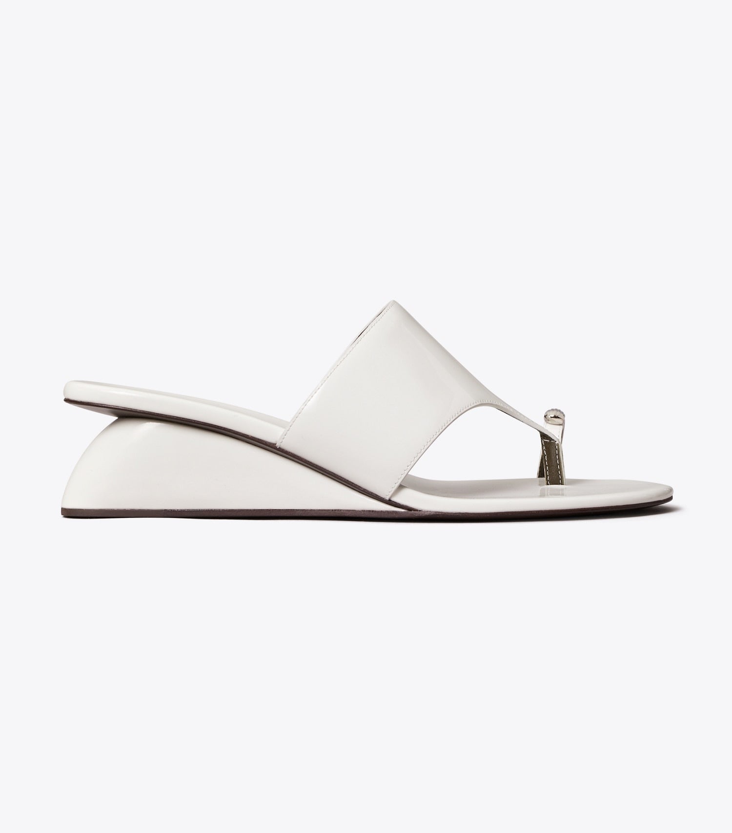 Tory Burch Pierced Wedge Sandal - Cirrus Cloud