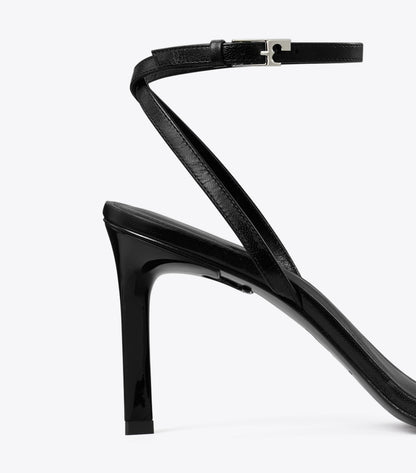 Tory Burch Gigi Heeled Sandal - Black