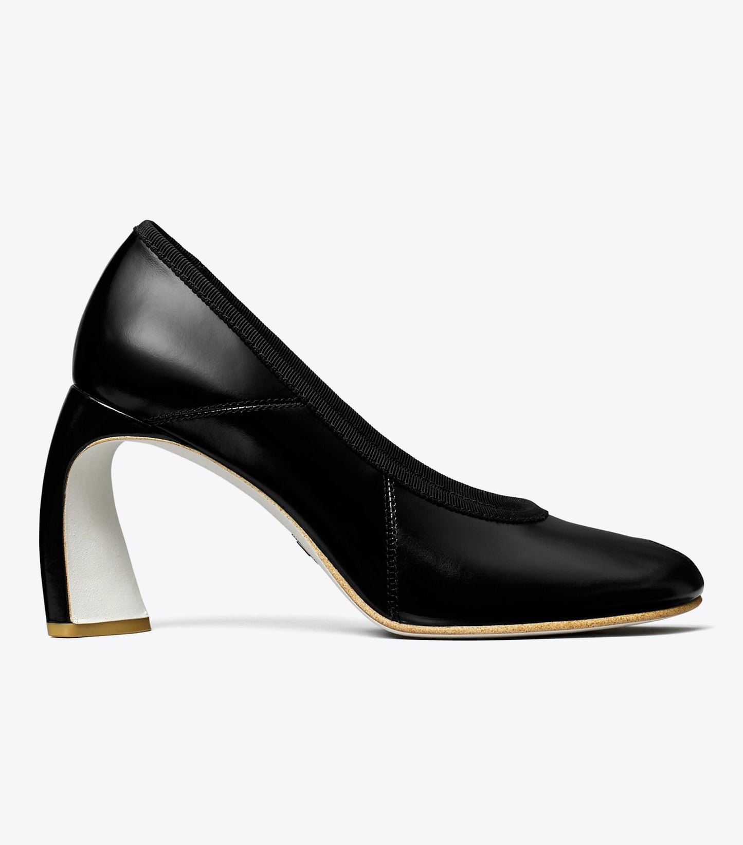 Tory Burch Peep-Toe Pump - Perfect Black