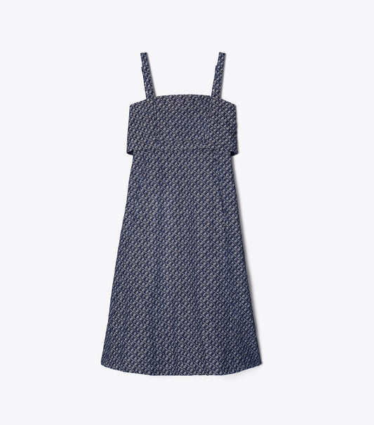 Tory Burch Denim Dress - T Link Stone Wash