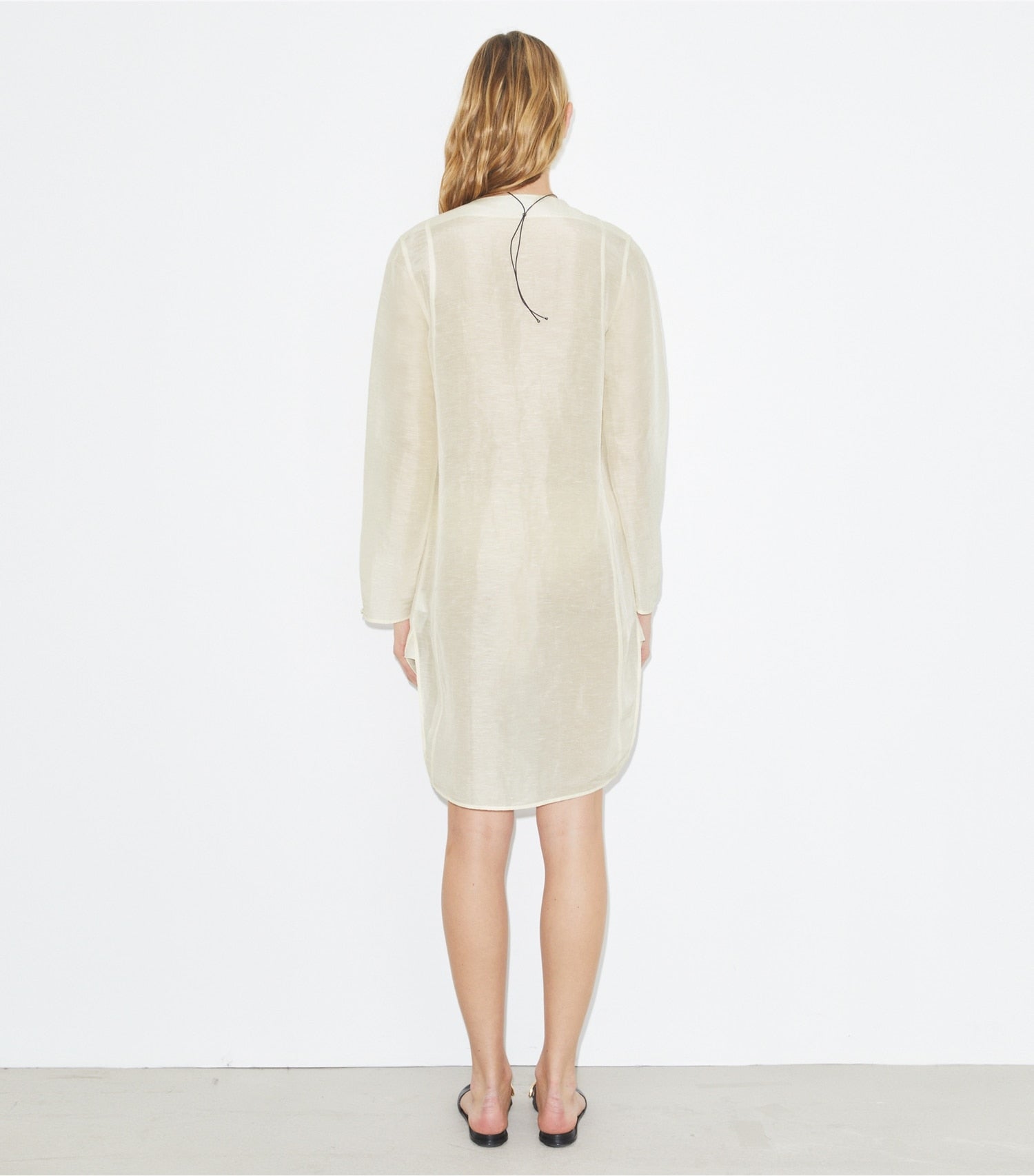 Tory Burch Linen Tunic - New Ivory