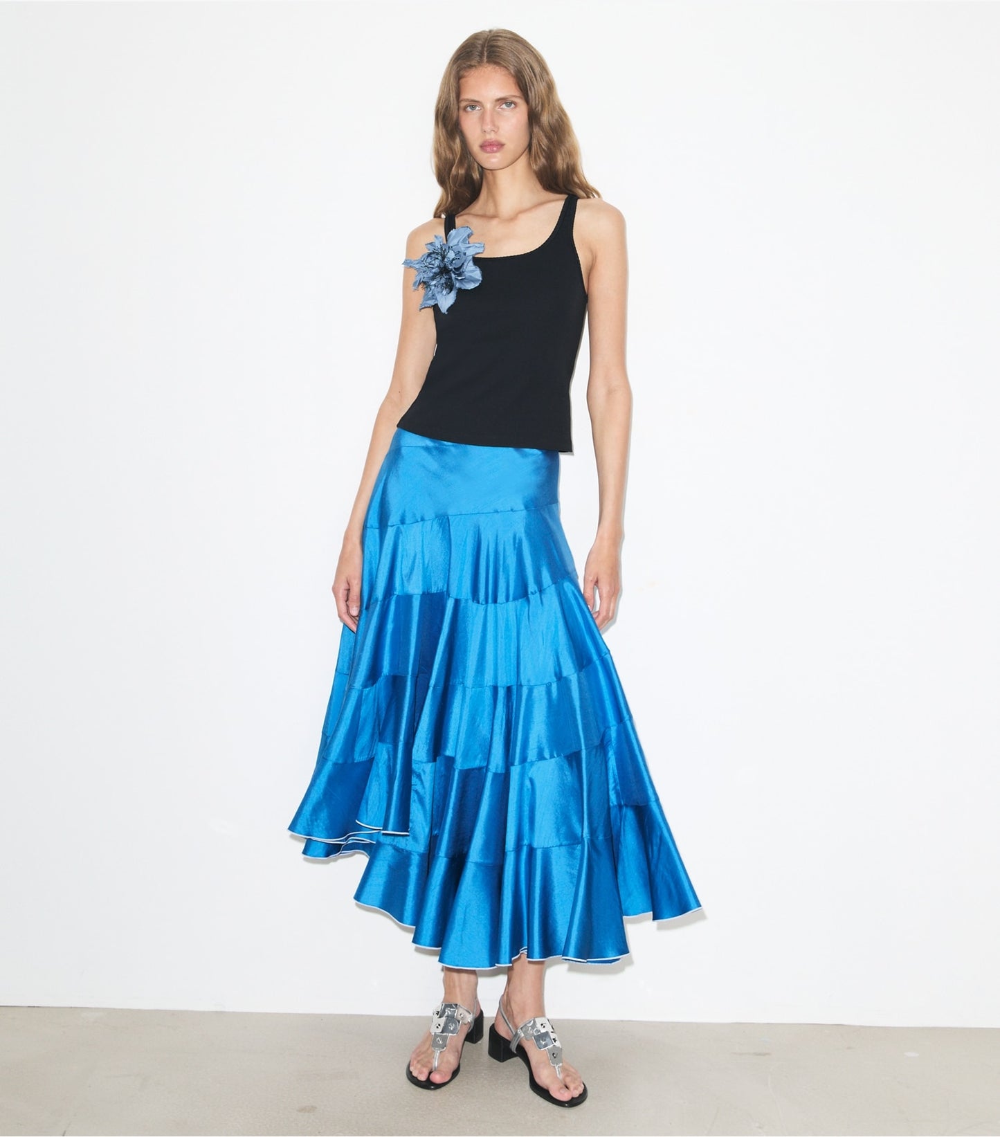 Tory Burch Tank Top - Black / Blue