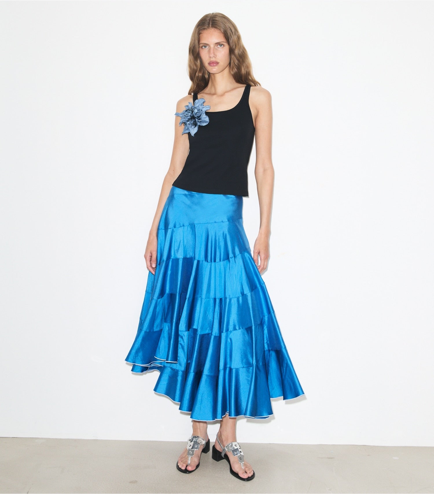 Tory Burch Tank Top - Black / Blue