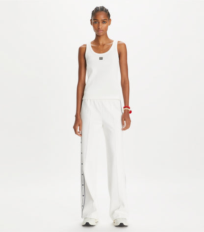 Tory Burch Cotton Scoop Tank - Snow White