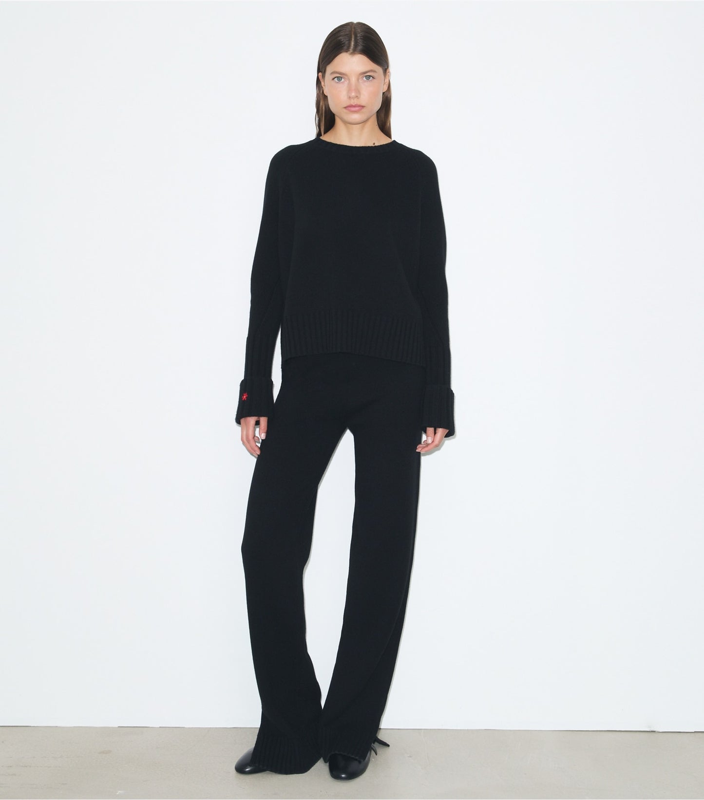 Tory Burch Merino Wool Sweater - Black