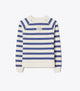 New Ivory Basin Stripe