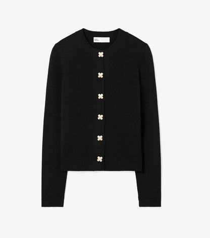 Tory Burch Cashmere Cardigan - Black