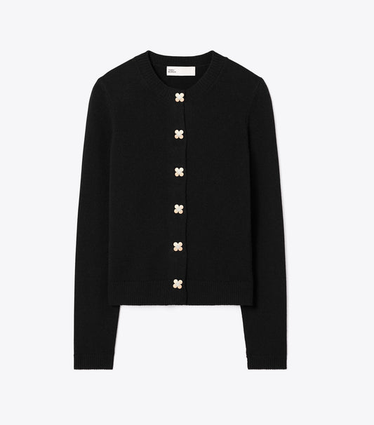 Tory Burch Cashmere Cardigan - Black