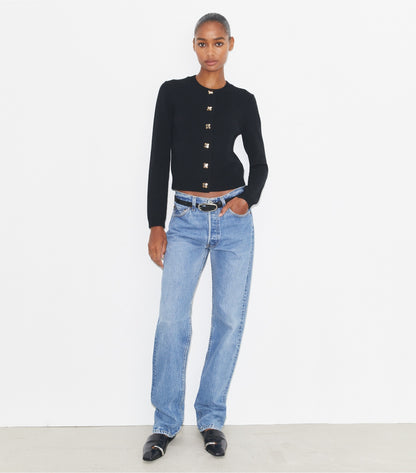 Tory Burch Cashmere Cardigan - Black