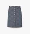 T Monogram Stone Wash