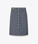 T Monogram Stone Wash