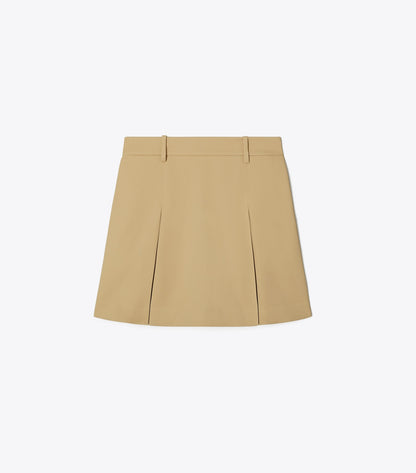 Tory Burch Tech Twill Golf Skirt - Pale Teak