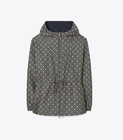 Tory Burch T Monogram Jacquard Anorak - Tory Navy T Monogram Small Sport