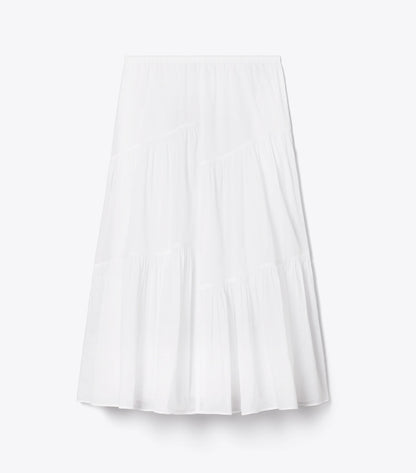 Tory Burch Cotton Skirt - White