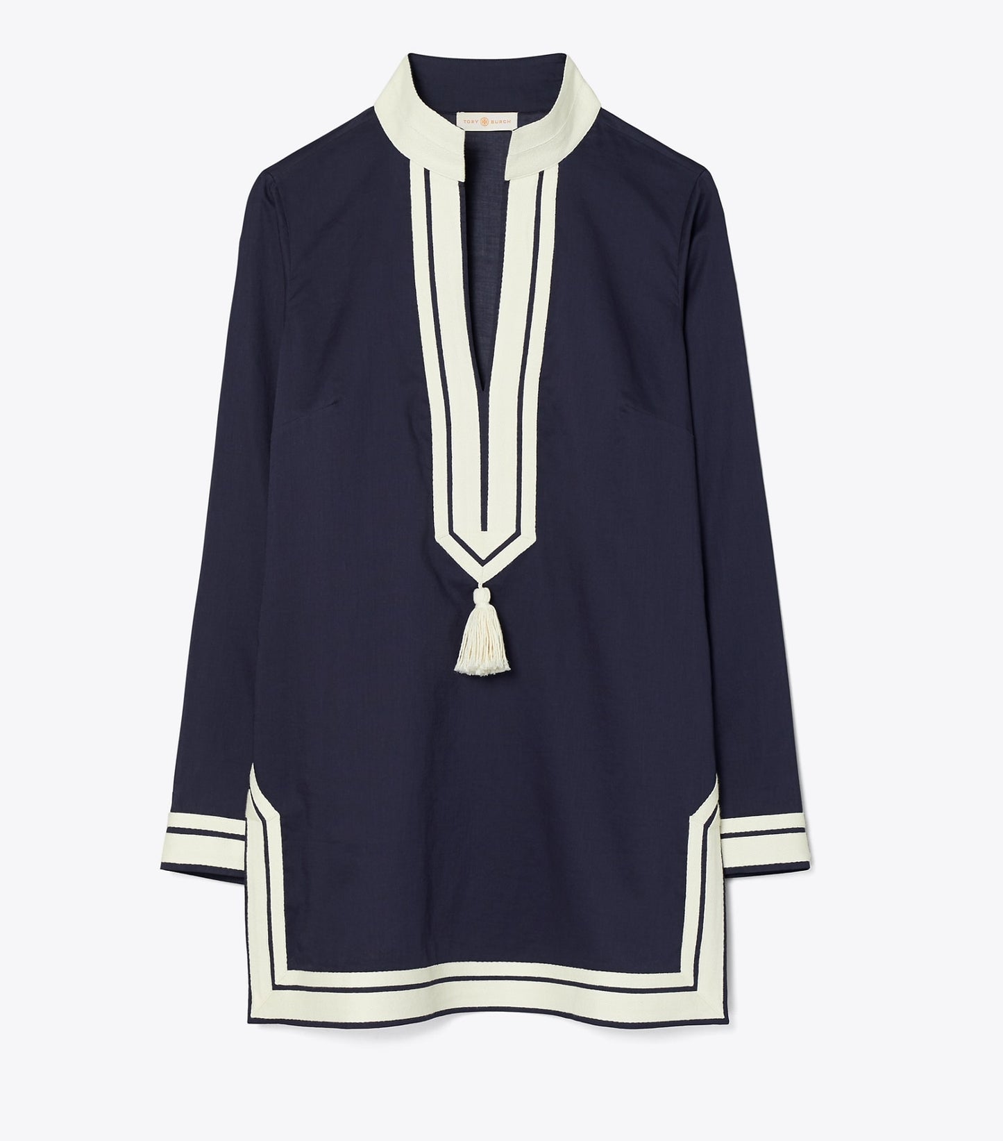 Tory Burch Cotton Tory Tunic - Tory Navy