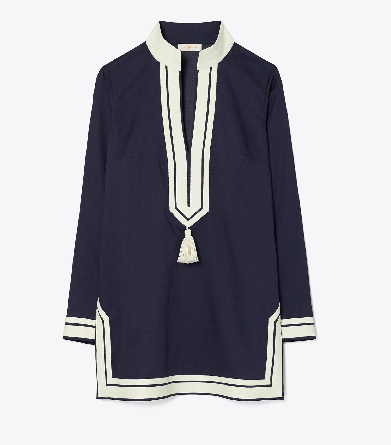 Tory Burch Cotton Tory Tunic - Tory Navy
