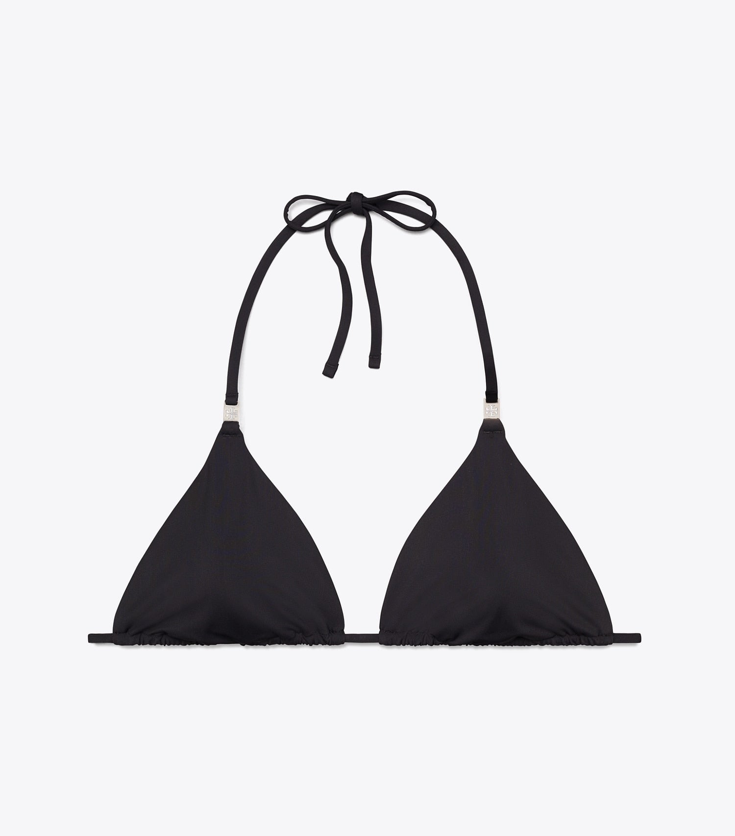 Tory Burch Solid Bikini Top - Black