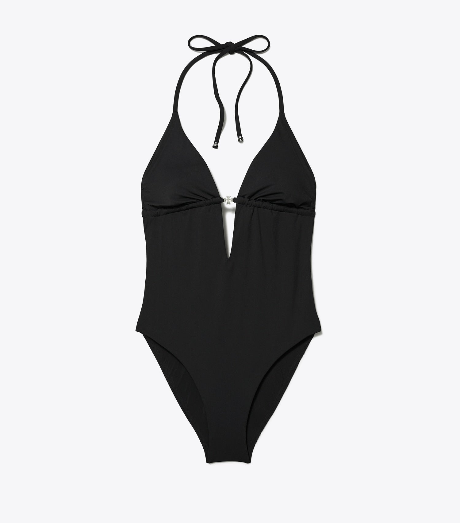 Tory Burch Halterneck Swimsuit - Black
