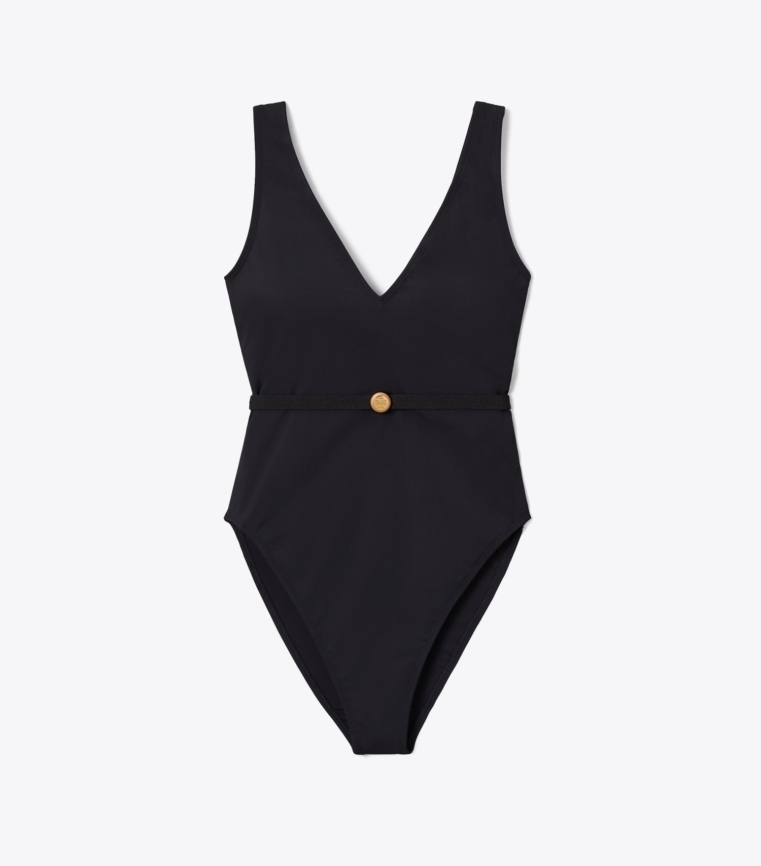 Tory Burch Belted Swimsuit - Black