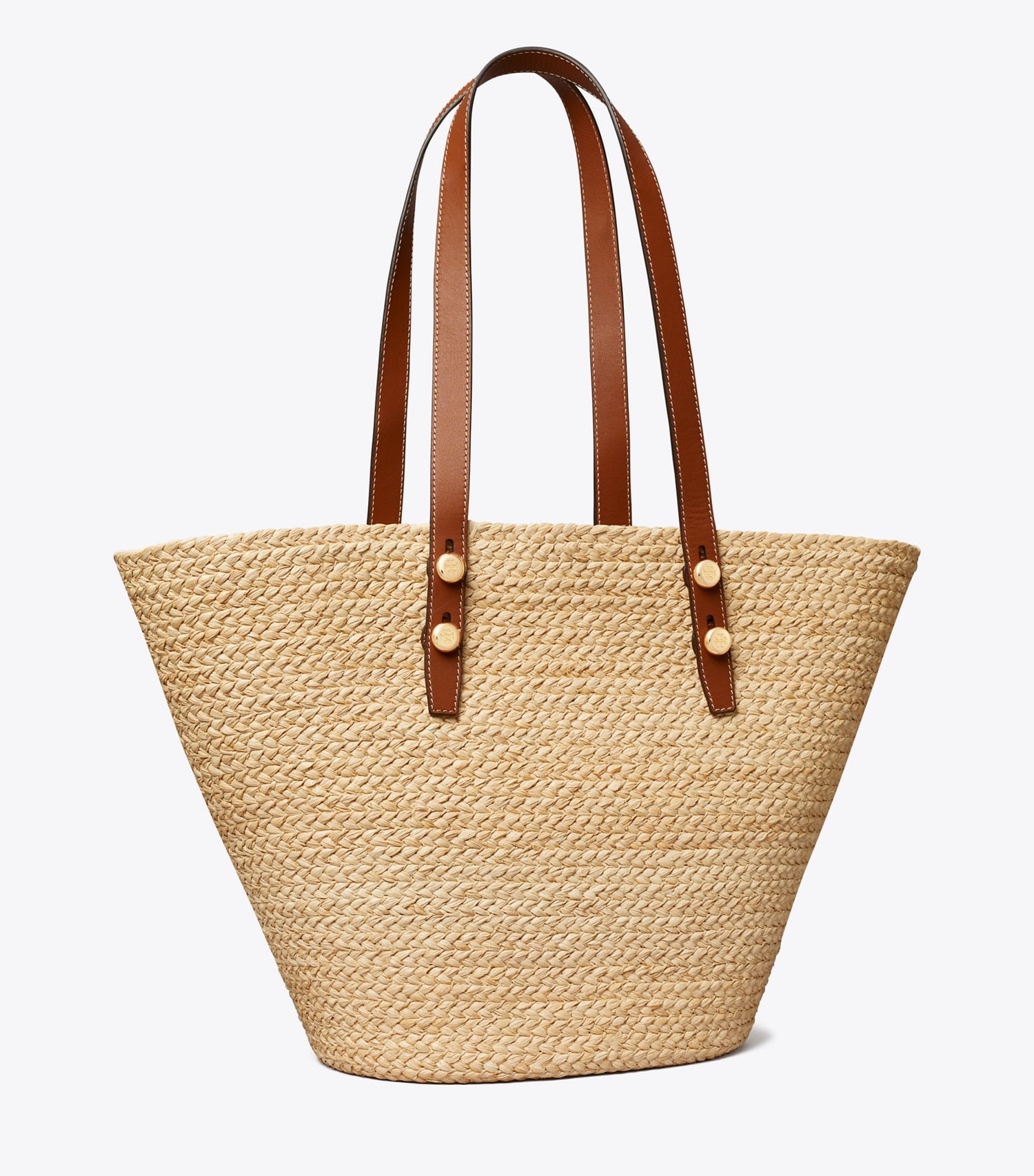 Tory Burch Large Romy Basket Tote - Natural