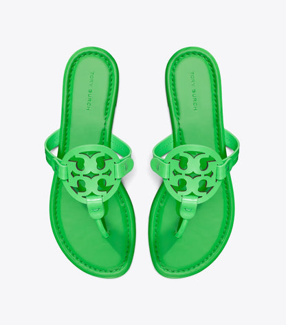 Tory Burch Miller Patent Sandal - Bright Green