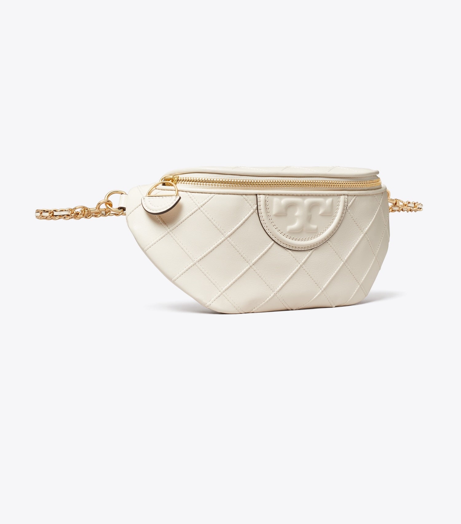 Tory Burch Fleming Soft Belt Bag - Light Cream