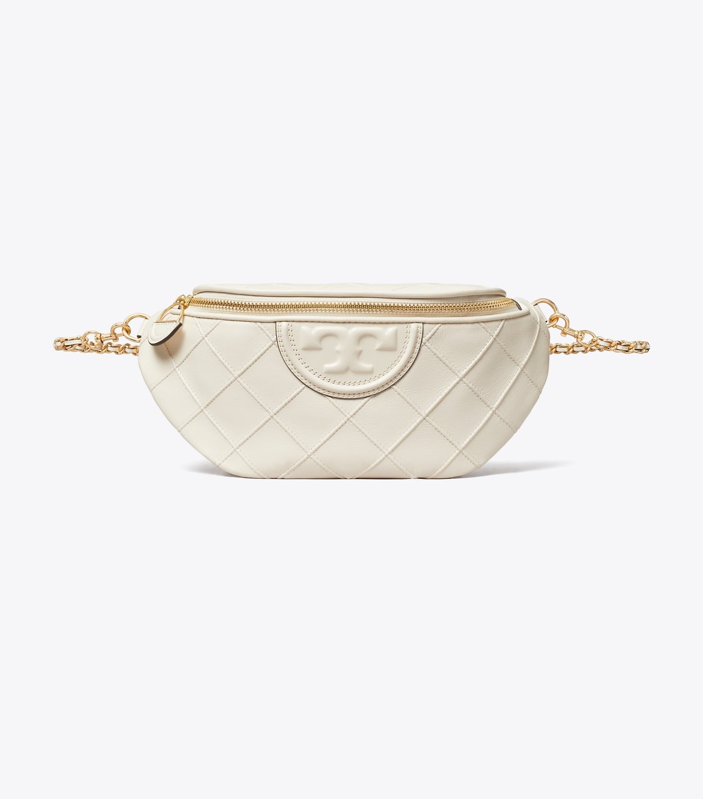 Tory Burch Fleming Soft Belt Bag - Light Cream