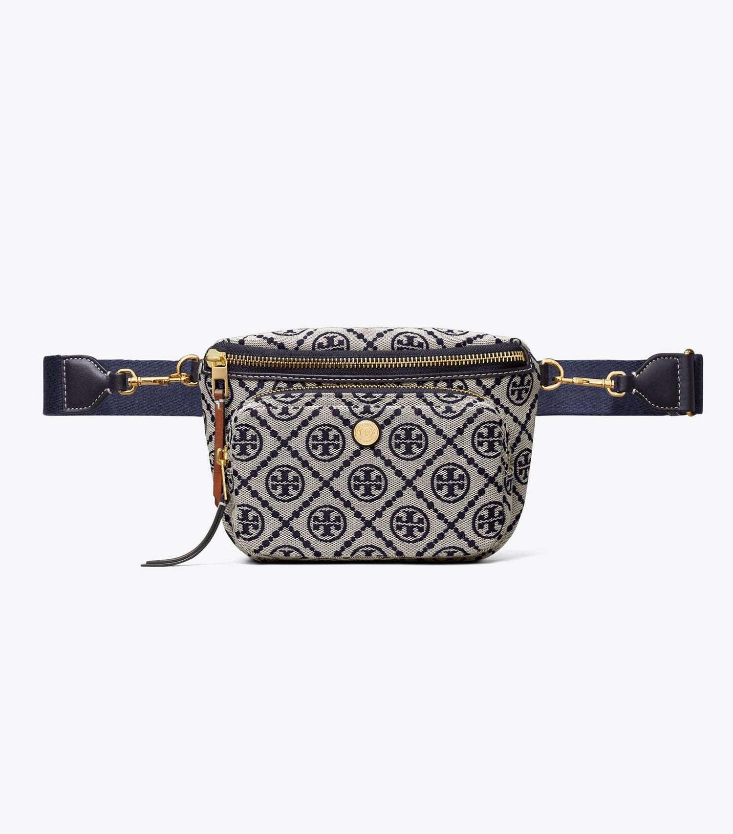 Tory Burch T Monogram Mini Belt Bag - Tory Navy