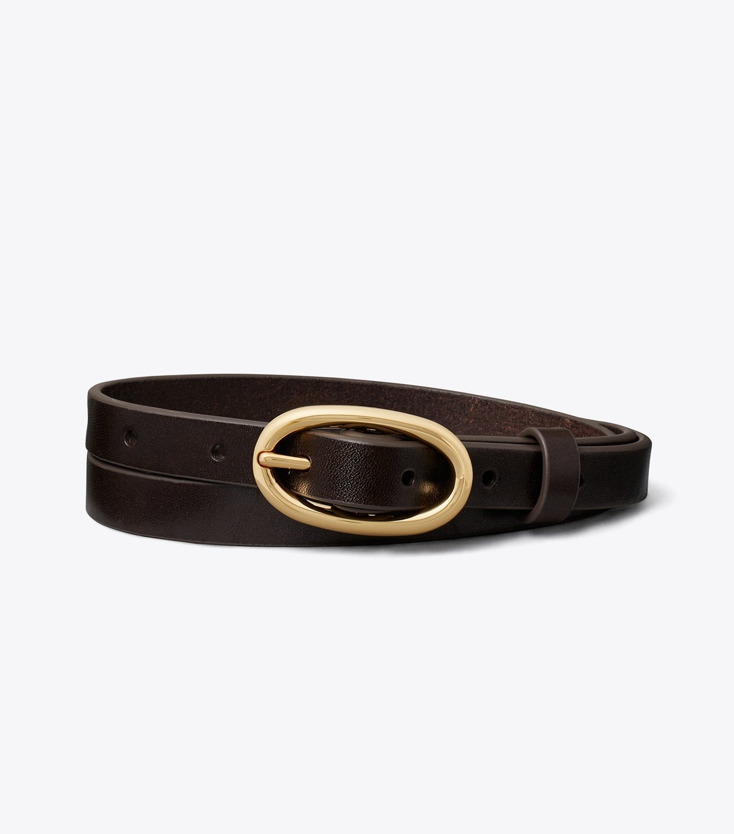 Tory Burch Medium Pierced Buckle Belt - Amarena