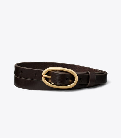 Tory Burch Medium Pierced Buckle Belt - Amarena