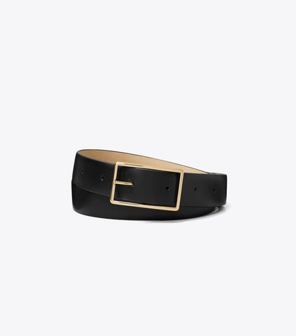 Tory Burch Gigi Belt - Black / Gold