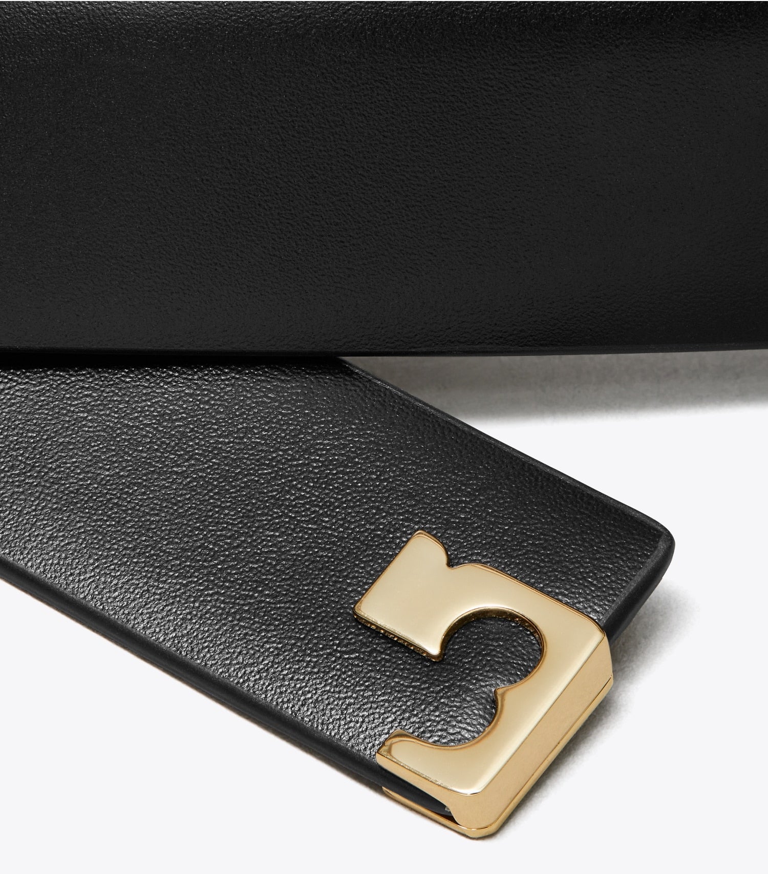 Tory Burch Gigi Belt - Black / Gold