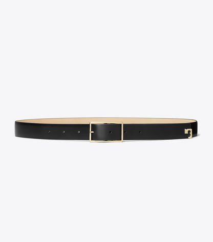 Tory Burch Gigi Belt - Black / Gold