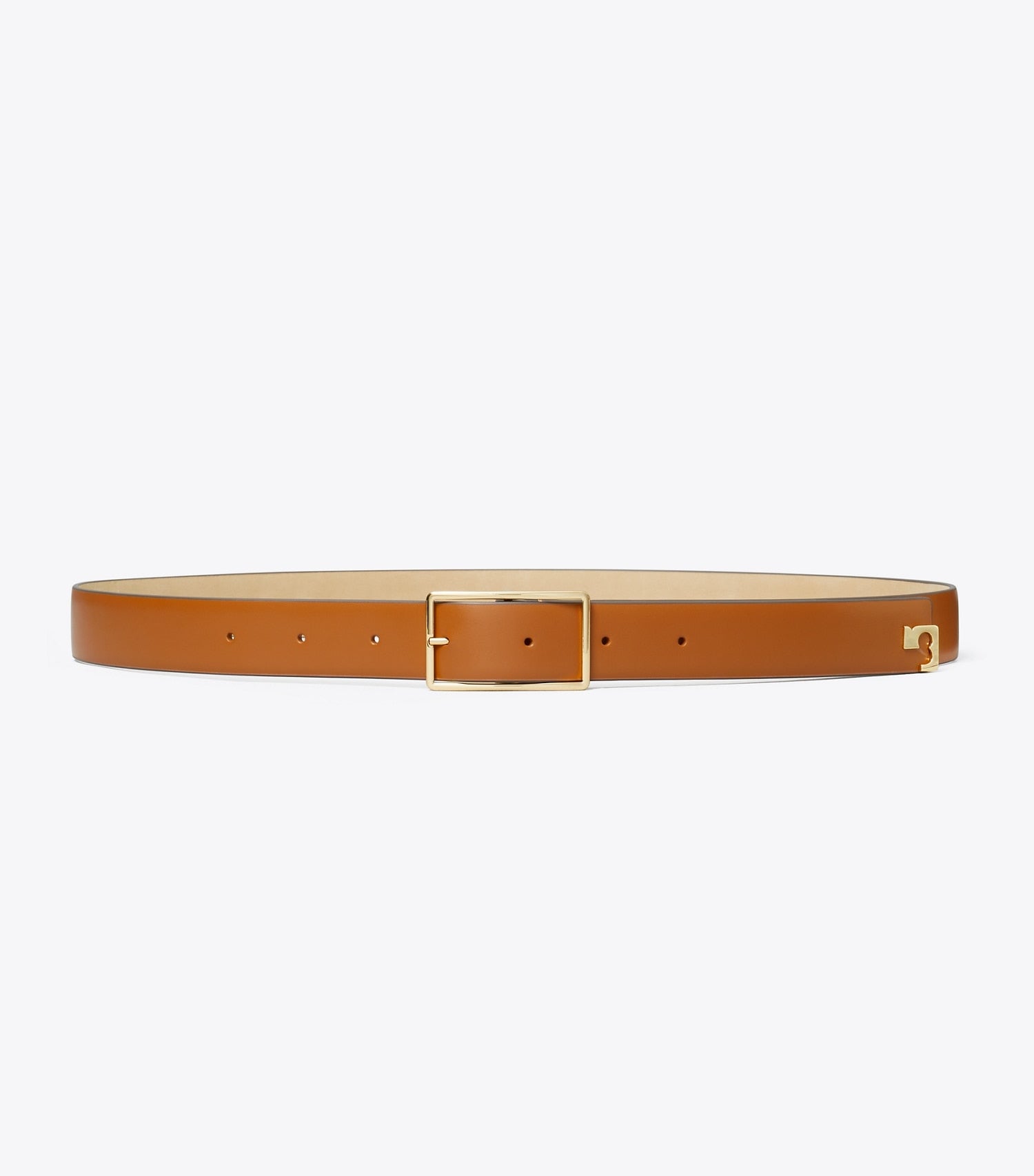 Tory Burch Gigi Belt - Aged Tan / Gold