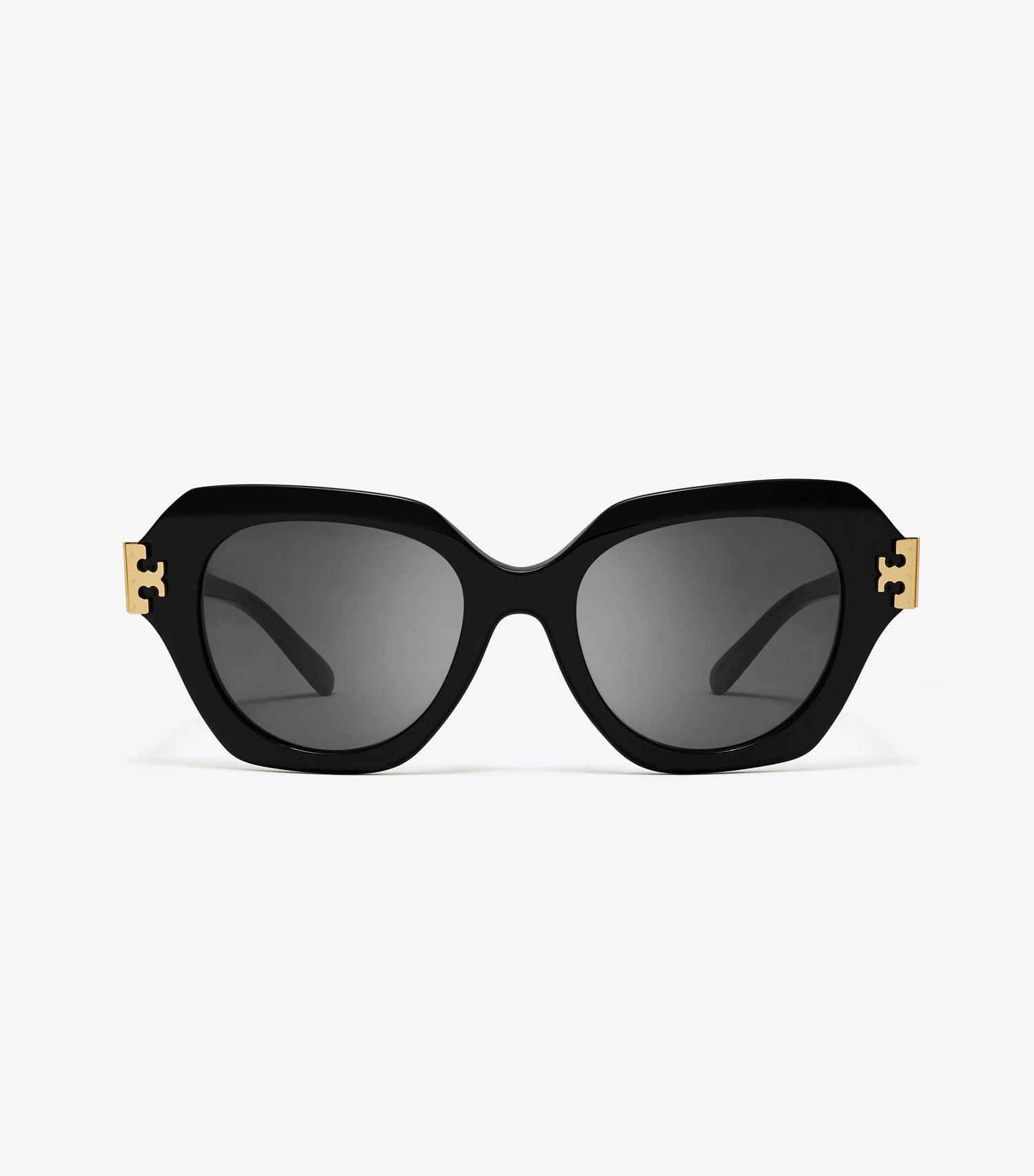 Tory Burch Eleanor Cat-Eye Sunglasses - Black/Dark Grey