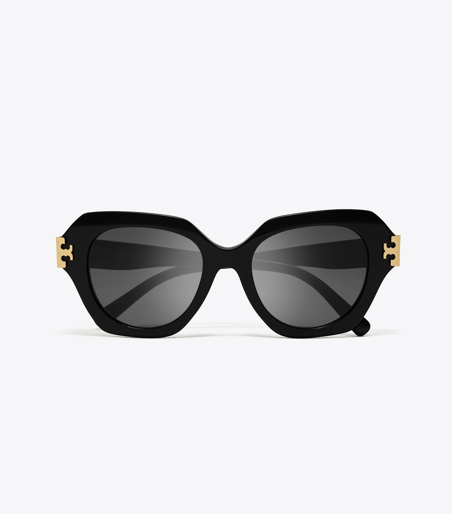 Tory Burch Eleanor Cat-Eye Sunglasses - Black/Dark Grey
