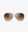 Light Gold/T Monogram/Brown Gradient