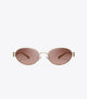 Shiny Light Gold/Light Pink Gradient Mirror