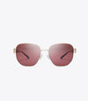 Brushed Light Gold/Wine