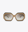 Navy/Beige/Clear Grad Mirror Silver