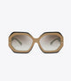 Navy/Beige/Clear Grad Mirror Silver